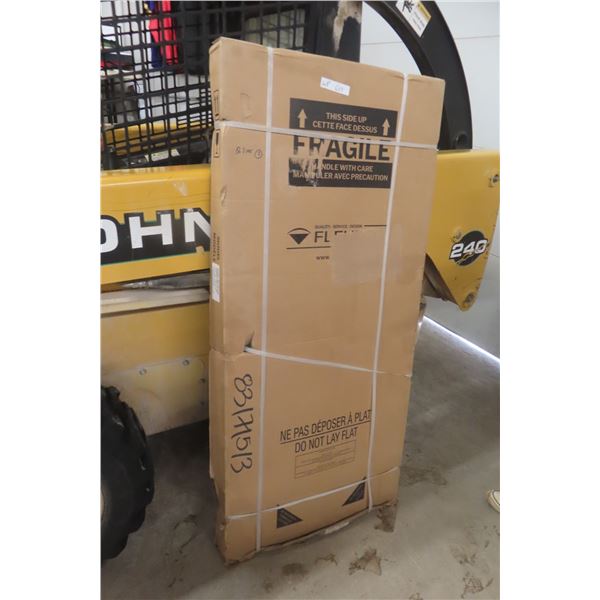 Fleurco Shower Door Kit Model VQRXT24-11-40 in Chrome, New Product, Warehouse Cleanup