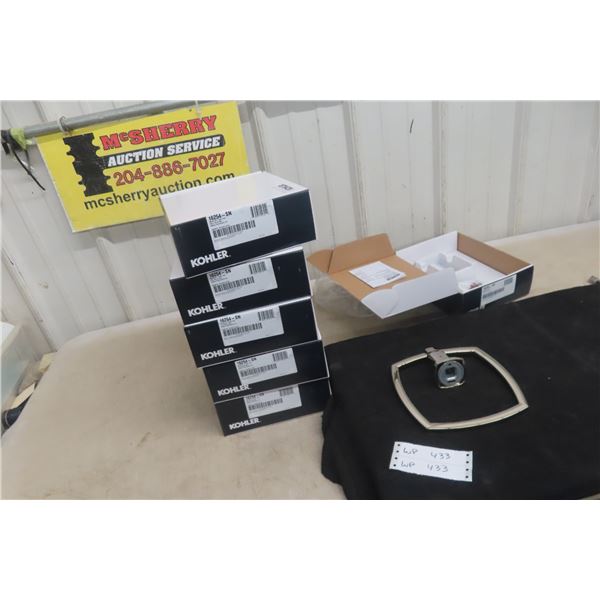 6 New Kohler Towel Rings