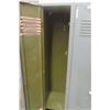 Image 5 : Metal 3 Compartment Locker 72" x 44 1/2" x 18"