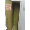 Image 6 : Metal 3 Compartment Locker 72" x 44 1/2" x 18"