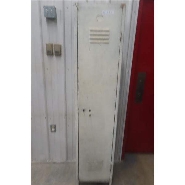 Metal Single Locker 70" x 15" x 15"