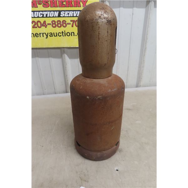Small Acetylene Tank With Cap, 10" High