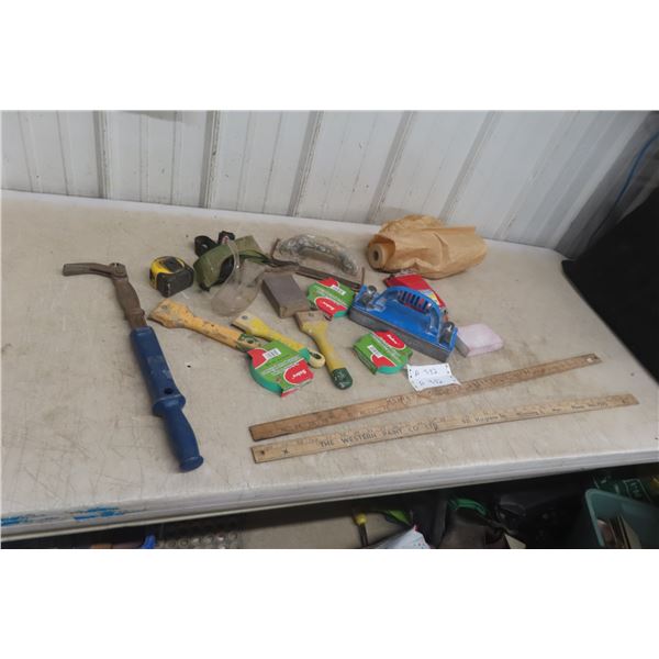 Nail Puller, Scraper, Paint Tape, and More