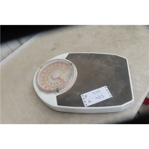 Bathroom Scale Rated Up To 300 Pounds