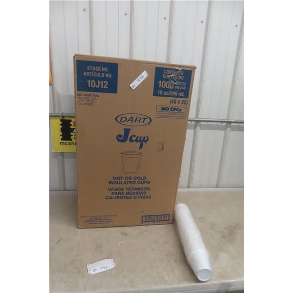 1,000 Insulated Hot Or Cold Cups, 10 Ounce