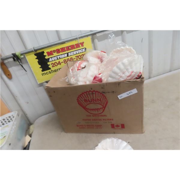 Full Box Of Bunn Paper Coffee Filters