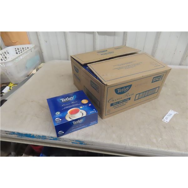 1,000 Tetley Orange Pekoe Tea Bags, 2 Gram