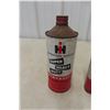Image 2 : 2 International Hydraulic Brake Fluid Cans, Pint And Quart