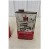 Image 3 : 2 International Hydraulic Brake Fluid Cans, Pint And Quart