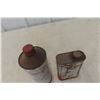 Image 6 : 2 International Hydraulic Brake Fluid Cans, Pint And Quart