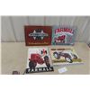 Image 1 : 4 Modern International Harvester Metal Signs, 10" x 16"
