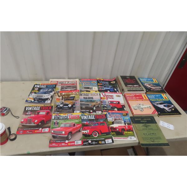 Truck Manuals And Vintage Truck Magazines Including Ford Bronco