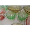 Image 2 : Depression Glass Assortment Including Bowls And Cups