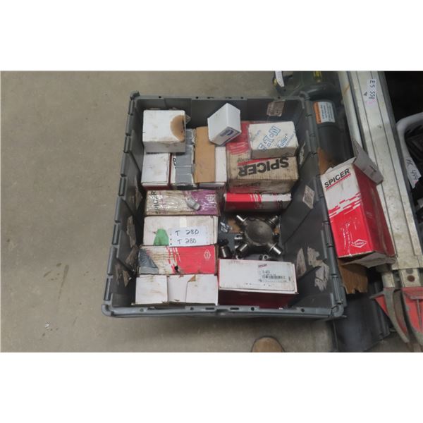 10 Truck U Joints In Boxes - Part #'s in Pictures