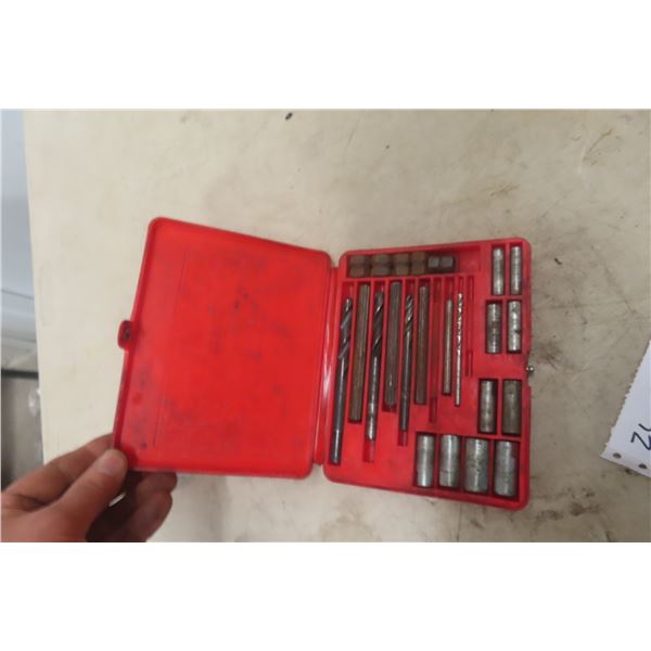 Blue Point Screw Extractor Set With Hard Case