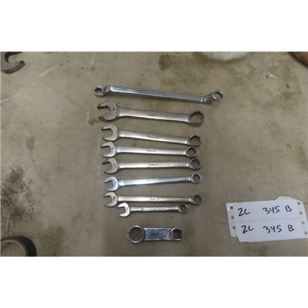 9 Snap-On Standard Wrenches Under 1"