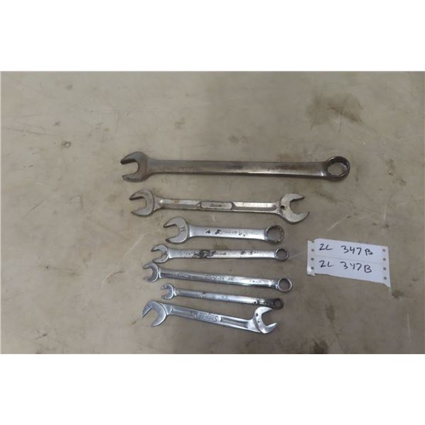 7 Snap-On Wrenches Up To 1"