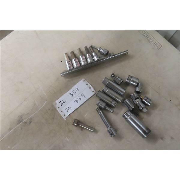 19-Piece Snap-On 3/8" Drive Socket Set With Torx And Extensions