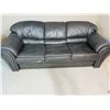Image 1 : Lugano Grey Faux Leather Couch