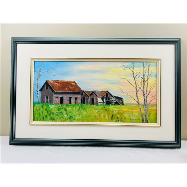 "Years Gone By" Acrylic Painting by, Sheila Cline