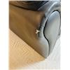 Image 3 : Lugano Grey Faux Leather Loveseat