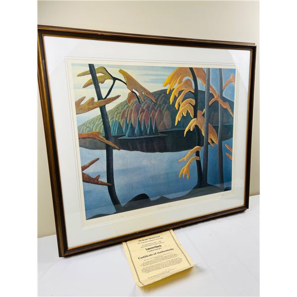 "Northern Lake" Fine Art Print by, Lawren Harris
