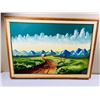 Image 1 : Mountainscape Painting by White