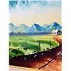 Image 4 : Mountainscape Painting by White