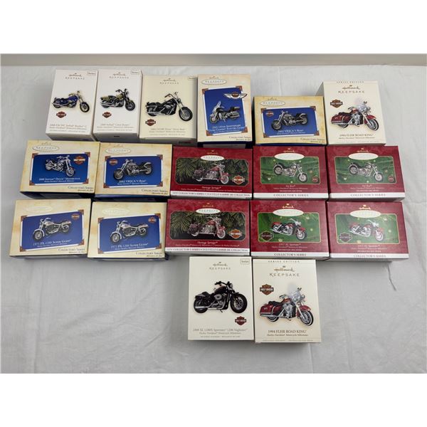 Harley Davidson Hallmark Keepsake Ornaments