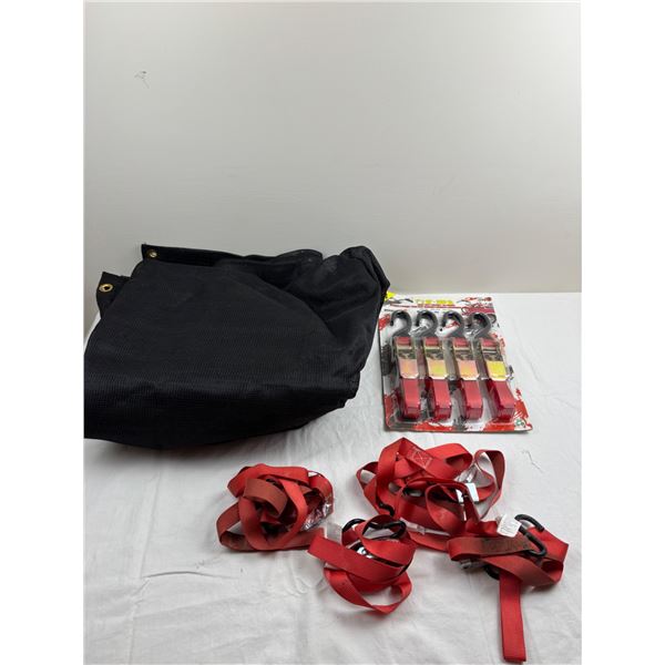 Mesh Tarp & Tie Downs