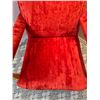 Image 4 : Red Suede Rocker Chair
