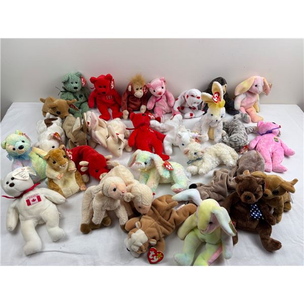 Collection of Beanie Babies