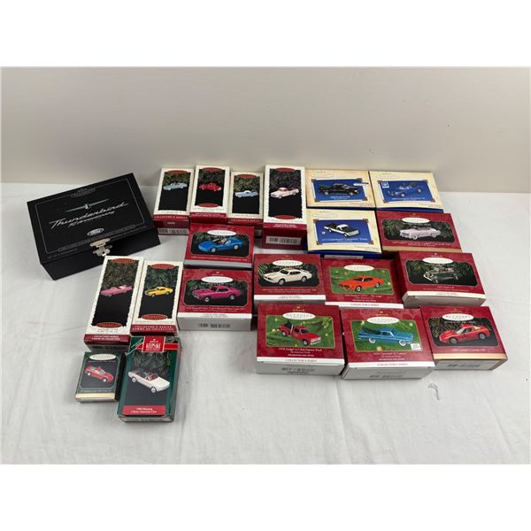 Car Themed Hallmark Keepsake Ornaments