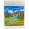 Image 1 : "Hidden Lake" Acrylic Painting by Shiela Cline