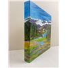 Image 3 : "Hidden Lake" Acrylic Painting by Shiela Cline