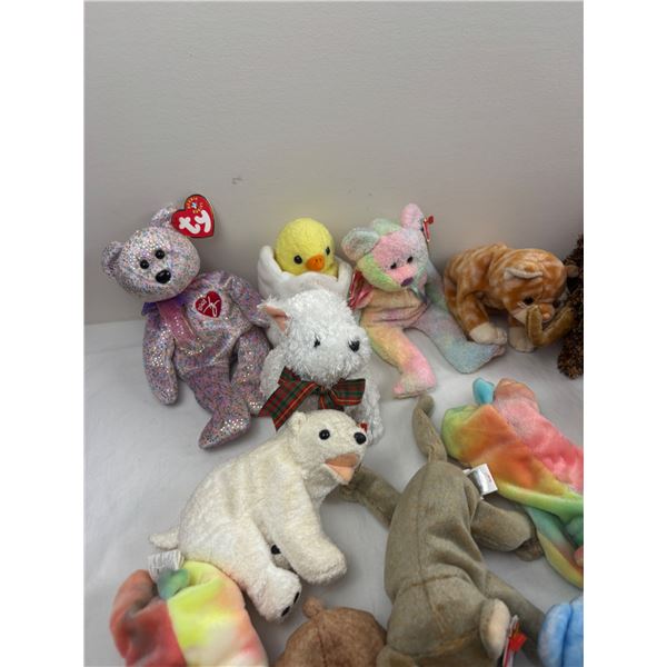 Collection of Beanie Babies