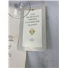 Image 3 : Faberge Snow Dove Crystal Champagne Glasses
