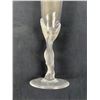 Image 4 : Faberge Snow Dove Crystal Champagne Glasses