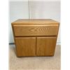 Image 1 : Rolling Wood Cabinet