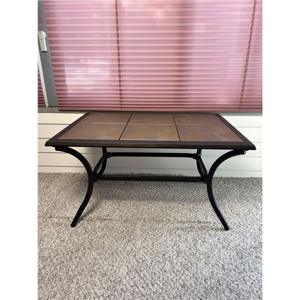 Tile Top Table