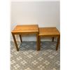 Image 1 : Pair of Tables