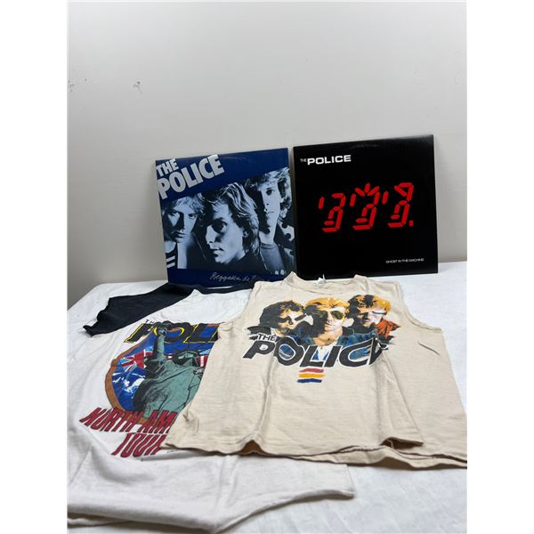 The Police Vinyl Records & Shirts