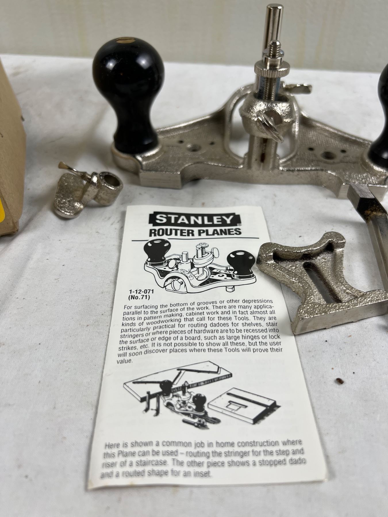 Stanley Router H39b Stanley No. 71 Router Plane - Sunrise Estate Services Ltd