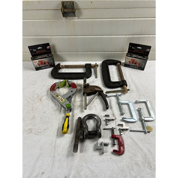 Assorted Clamps