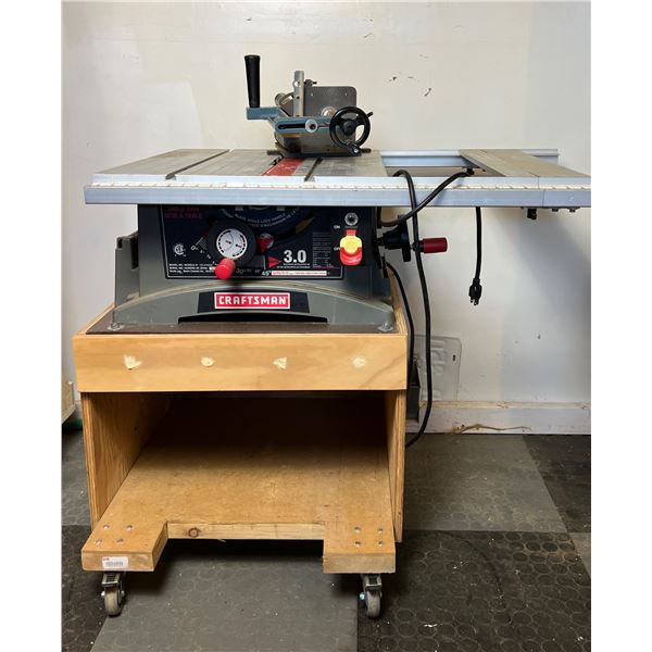 Craftsman Table Saw & Cart
