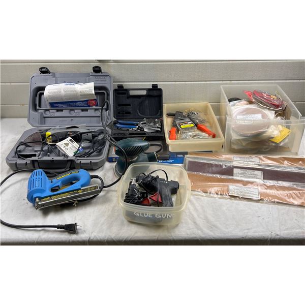 Assorted Sanding Tools & Supplies