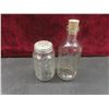Image 8 : Vintage Electric Oil Bottles, Bovril Bottles, Salt Shakers, Extra Lids 
