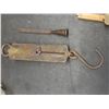 Image 10 : Handmade Canoe 18" Long, Vintage Folding Wood Ruler, Tarp Eyelets, Fish Scale +