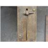 Image 12 : Handmade Canoe 18" Long, Vintage Folding Wood Ruler, Tarp Eyelets, Fish Scale +