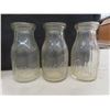 Image 2 : 12 Vintage Cream Bottles: Crescent, A.R.G. Creamery, Coop